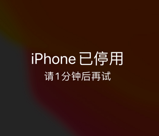 克孜勒苏柯尔克孜苹果手机维修分享:iPhone 显示“不可用”或“已停用”怎么办？还能保留数据吗？ 