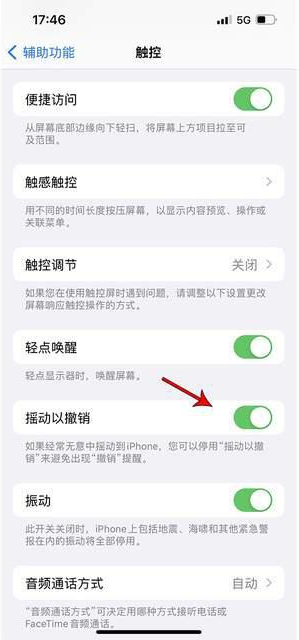 克孜勒苏柯尔克孜苹果手机维修分享iPhone手机如何设置摇一摇删除文字 